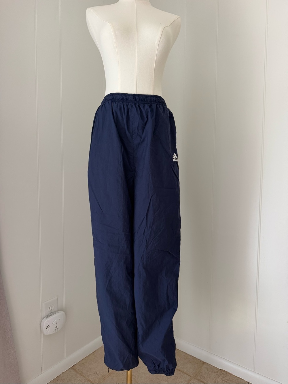 VINTAGE ADIDAS l Navy Blue Windbreaker Joggers